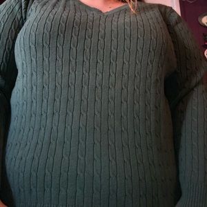 Green Designed Women’s Sweater